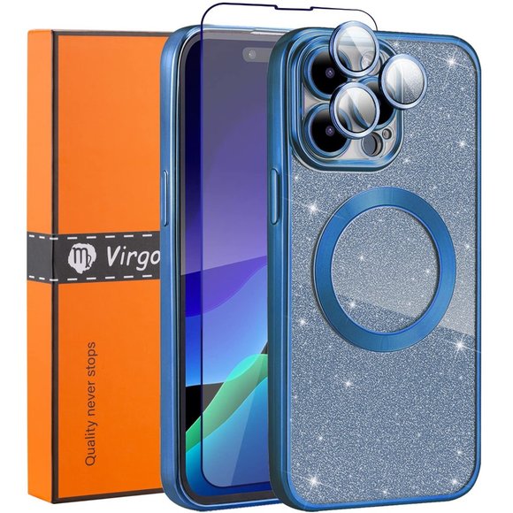 iPhone 14 Pro Max Case (6.7 inch) 4 in 1 Magnetic Case from VirgoCCY - Picture 1 of 2